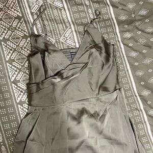 Olive Green Shein Dress